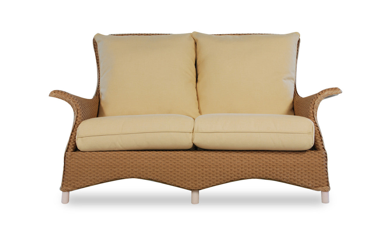 Lloyd Flanders Mandalay Wicker Outdoor Loveseat