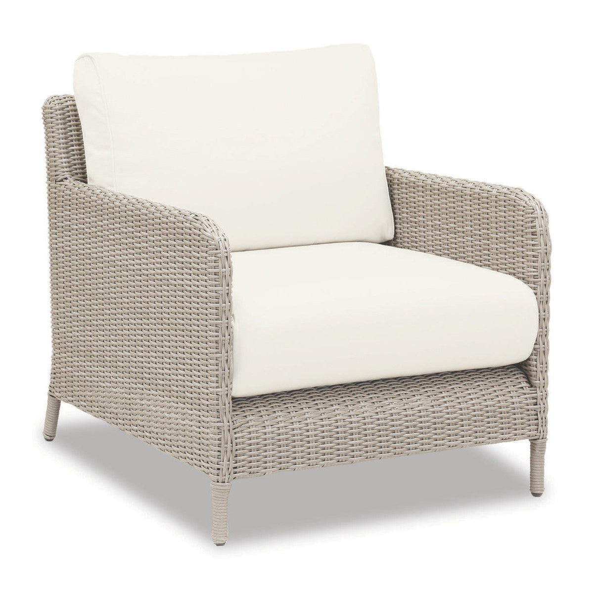 Sunset West Manhattan Aluminum Outdoor Club Chair