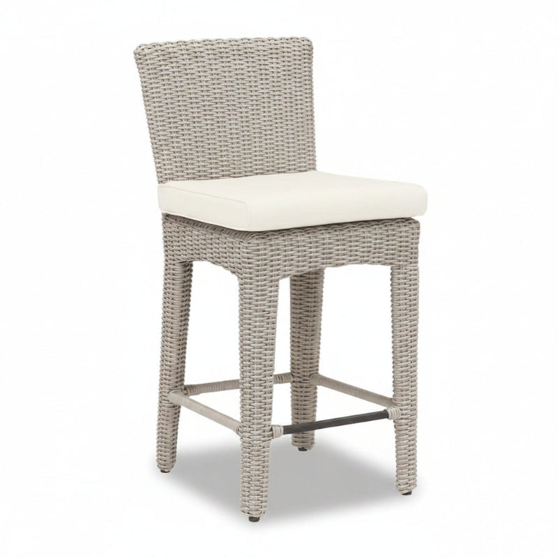 Sunset West Manhattan Wicker Outdoor Counter Stool