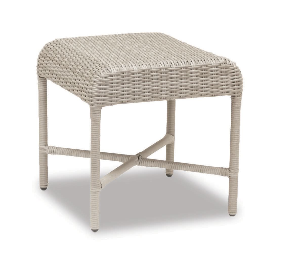 Sunset West Manhattan Wicker & Aluminum Outdoor Loveseat Set