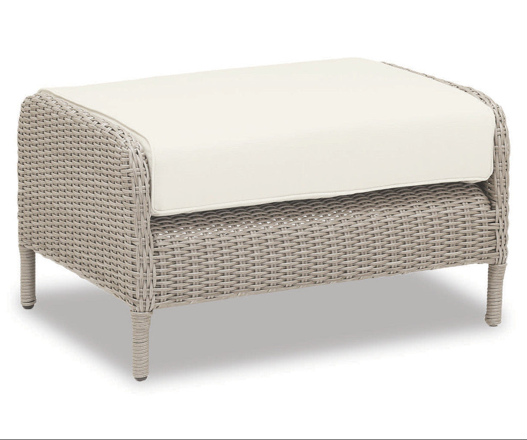 Sunset West Manhattan Aluminum Outdoor Ottoman