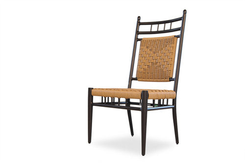 Replacement Cushions for Lloyd Flanders Low Country Vinyl Wicker Armless Dining Chair