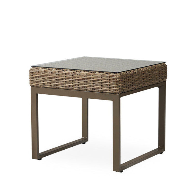 Lloyd Flanders Milan Woven Vinyl Outdoor 6-Person Conversation Set