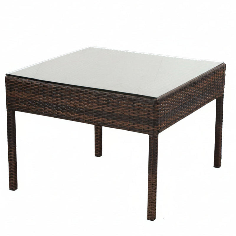 Alfresco Home Logan 5-Person Outdoor Sectional Wicker Set