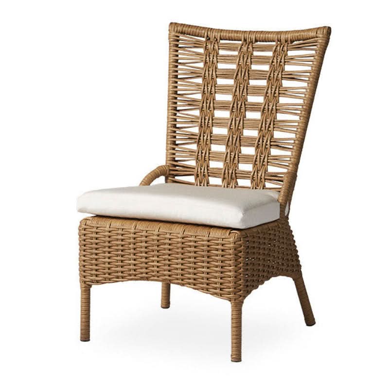 Lloyd Flanders Magnolia Woven Vinyl Outdoor 8-Person Dining Set