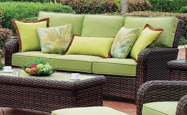 South Sea Rattan Saint Tropez Outdoor Wicker Sofa