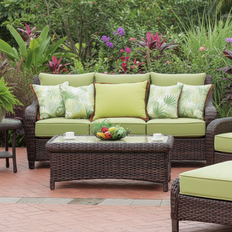 South Sea Rattan Saint Tropez Wicker Outdoor Coffee Table