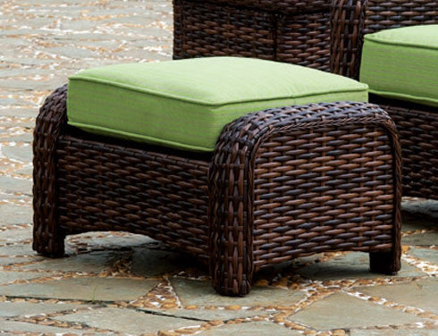 South Sea Rattan Saint Tropez Outdoor Wicker Ottoman