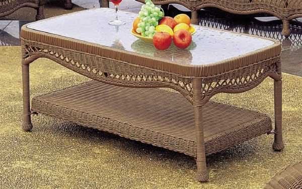 South Sea Rattan Riviera Outdoor Wicker Coffee Table