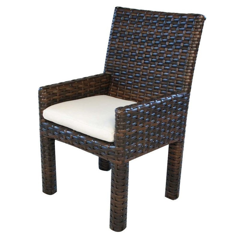 Lloyd Flanders Contempo Wicker Dining Arm Chair