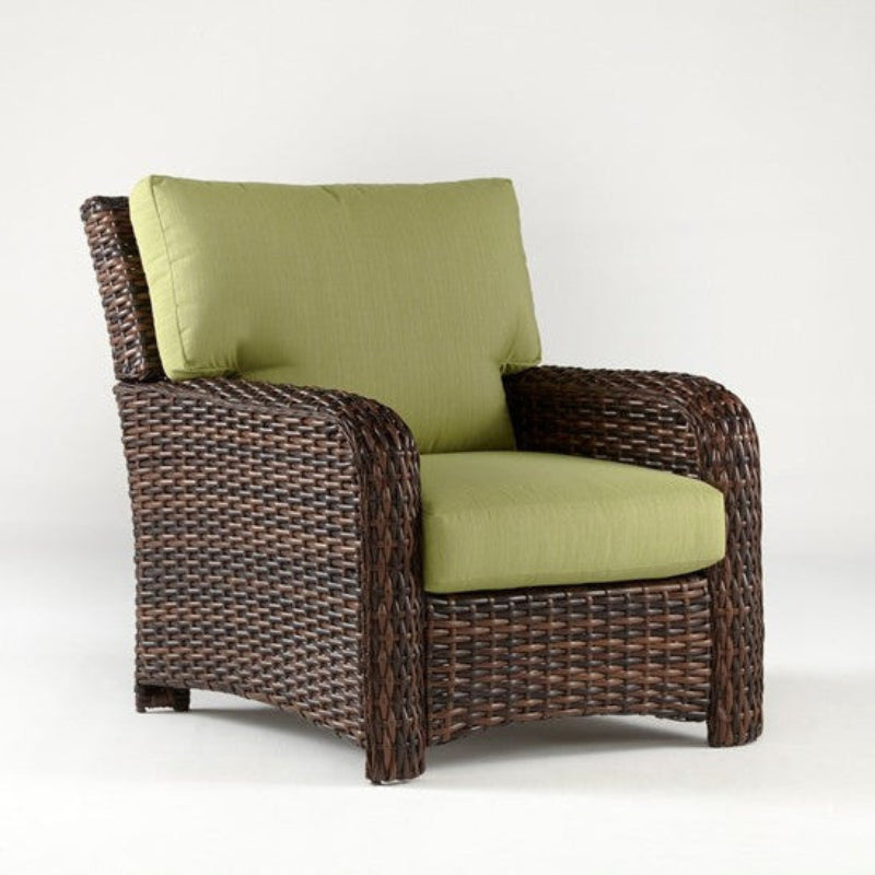 South Sea Rattan Saint Tropez Wicker Outdoor Lounge Chair