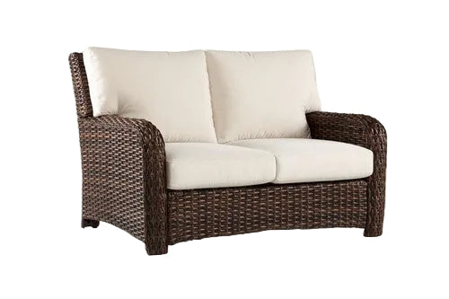 Replacement Cushions for South Sea Rattan Saint Tropez Wicker Loveseat