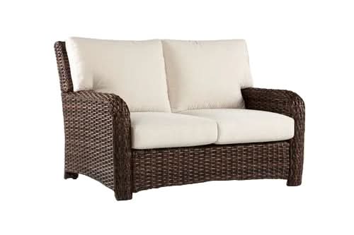 Replacement Cushions for South Sea Rattan Saint Tropez Wicker Loveseat