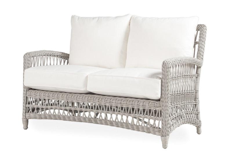 Lloyd Flanders Mackinac 5-Piece Woven Vinyl Loveseat Set