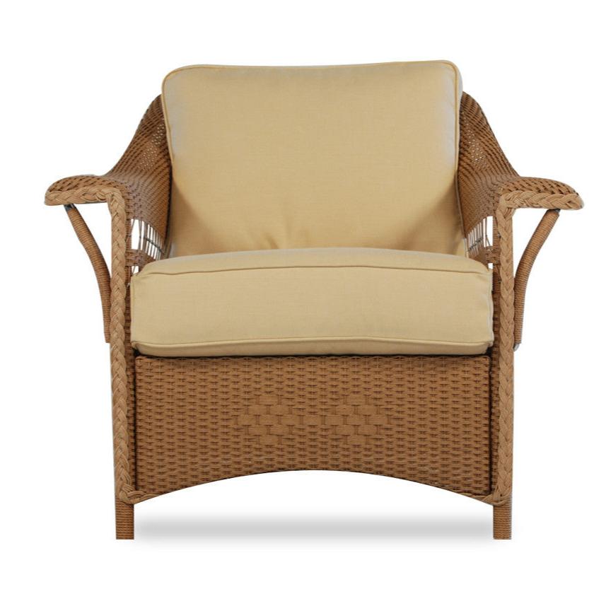 Lloyd Flanders Nantucket Wicker Outdoor Lounge Chair