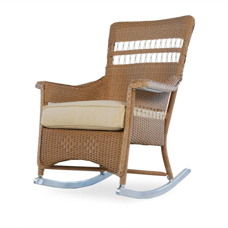 Lloyd Flanders Nantucket Wicker Outdoor Porch Rocker