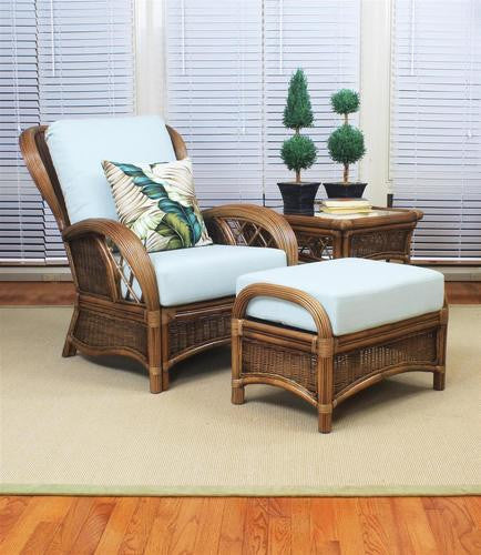 Replacement Cushions for South Sea Rattan Bali Lounge Chair