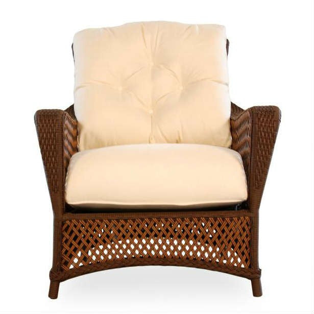 Lloyd Flanders Grand Traverse Wicker Outdoor Lounge Chair