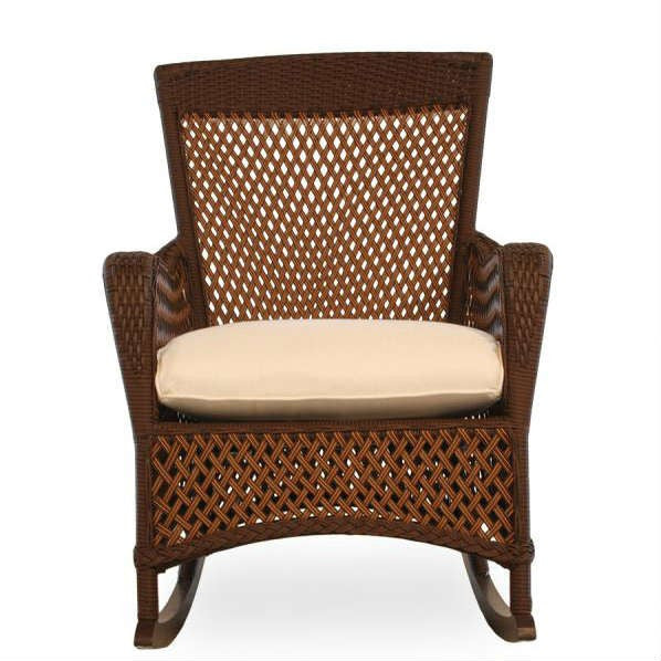 Lloyd Flanders Grand Traverse Wicker Outdoor Porch Rocker