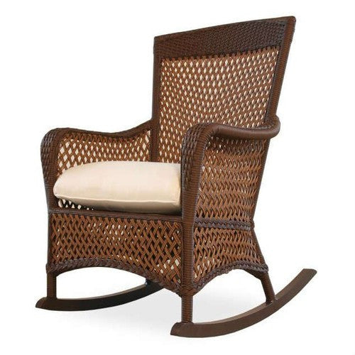 Replacement Cushions for Lloyd Flanders Grand Traverse Wicker Porch Rocker