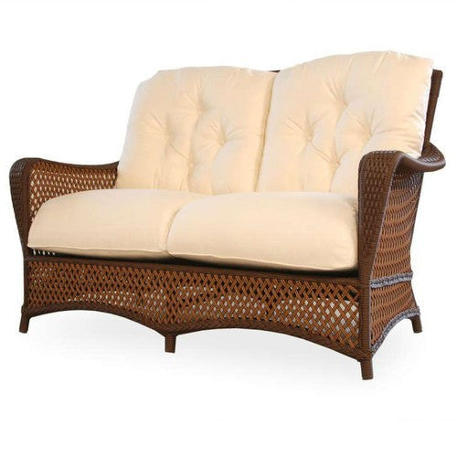 Replacement Cushions for Lloyd Flanders Grand Traverse Wicker Loveseat