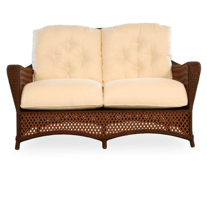 Lloyd Flanders Grand Traverse Wicker Outdoor Loveseat