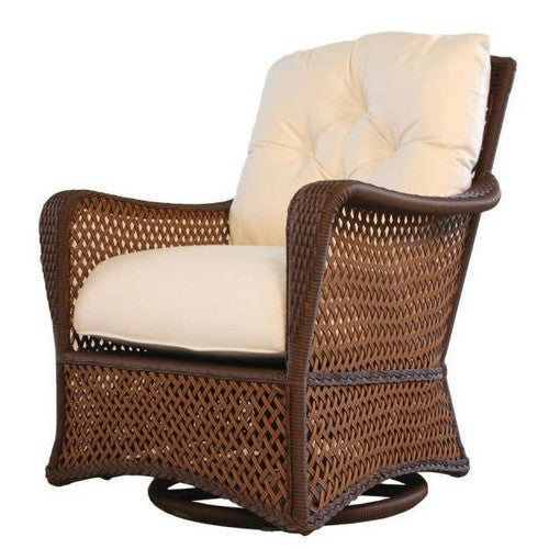 Replacement Cushions for Lloyd Flanders Grand Traverse Wicker Swivel Glider Lounge Chair