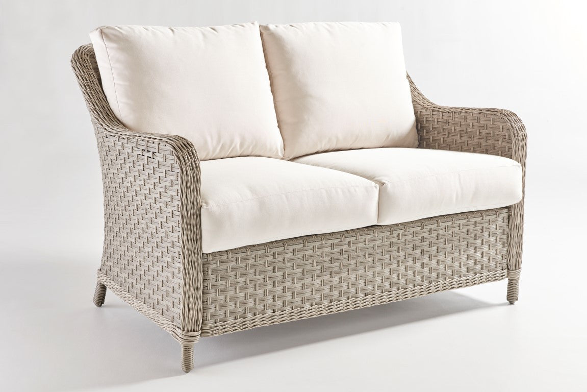 South Sea Rattan Mayfair Wicker Outdoor Loveseat