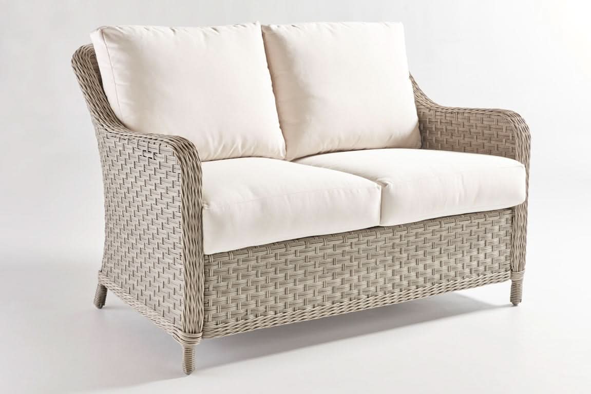 South Sea Rattan Mayfair Wicker Outdoor Loveseat