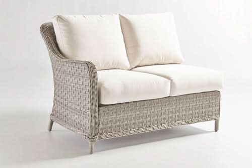 Replacement Cushions for South Sea Rattan Mayfair Left Arm Loveseat
