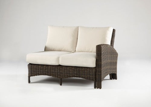 Replacement Cushions for South Sea Rattan Panama Wicker Left and Right Arm Facing Loveseat