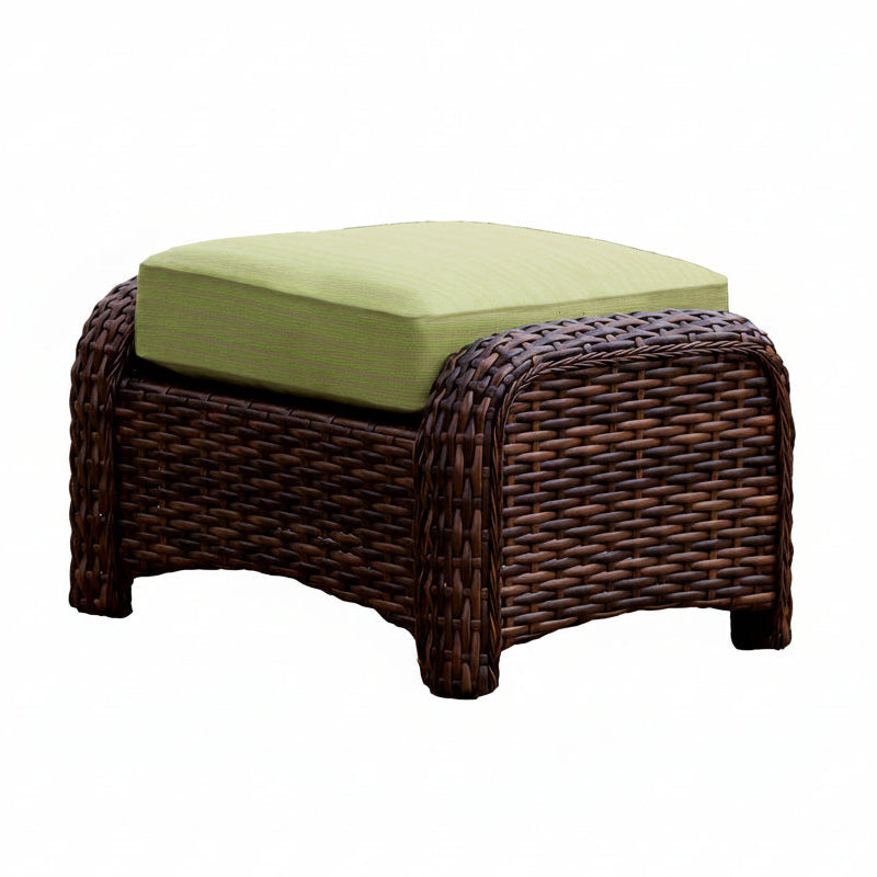 South Sea Rattan Saint Tropez Wicker Outdoor 6-Person Patio Lounge Set