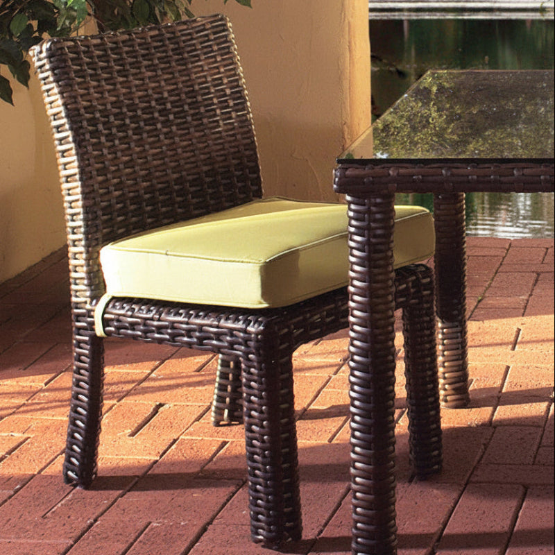 South Sea Rattan Saint Tropez Wicker Outdoor 6-Person Rectangular Dining Set