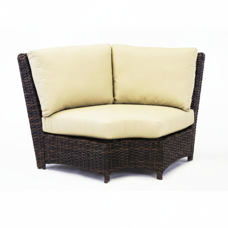 South Sea Rattan Saint Tropez Wicker Outdoor Sectional Corner