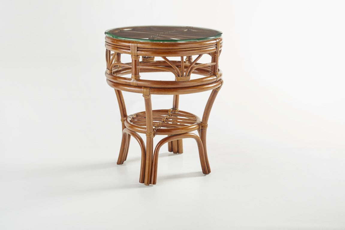 South Sea Rattan Palm Harbor Indoor End Table