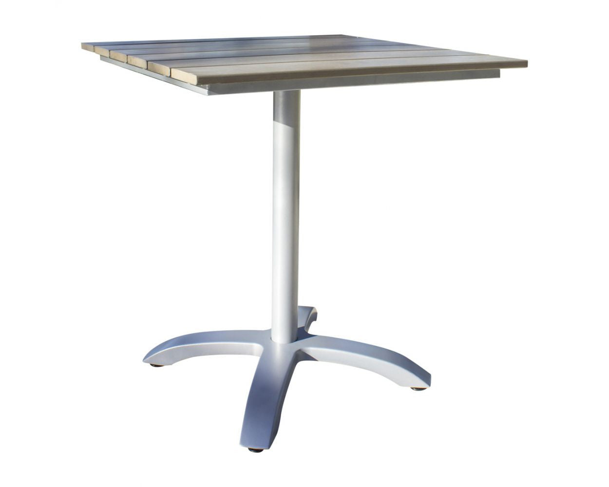 Hospitality Rattan Ultra 28" Stackable Artificial Wood Table