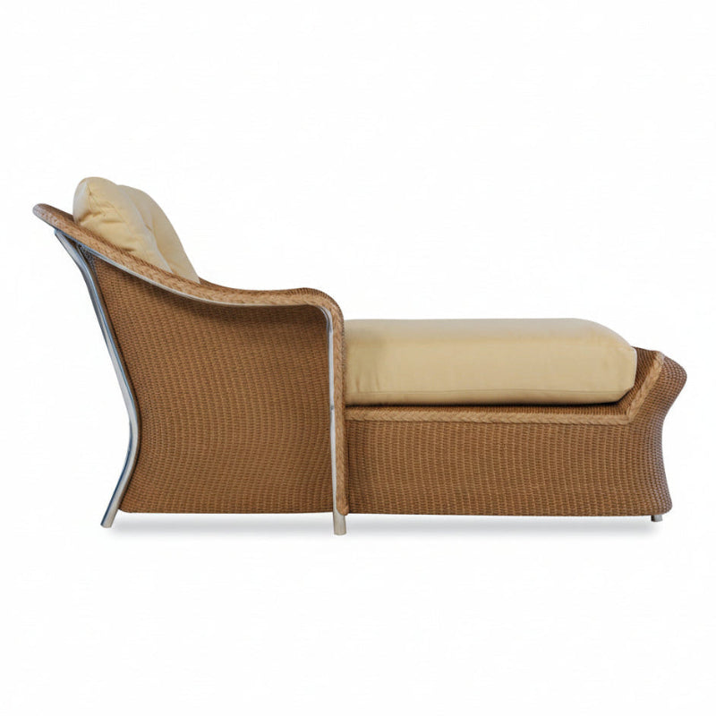 Lloyd Flanders Reflections Wicker Outdoor Day Chaise Lounge