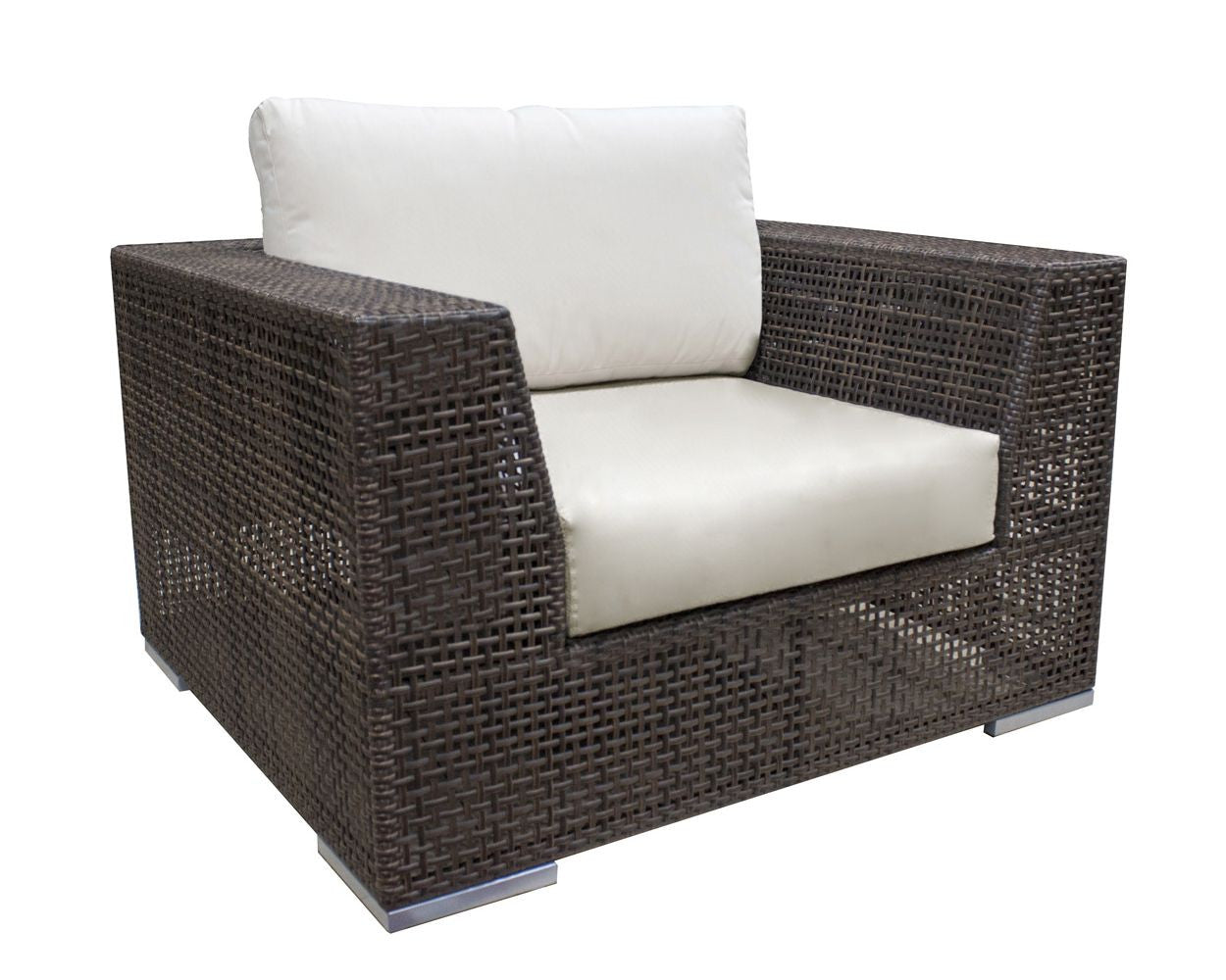 Hospitality Rattan Atlantis Wicker Outdoor Lounge Chair