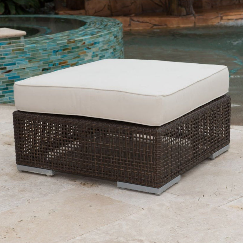 Hospitality Rattan Atlantis Ottoman