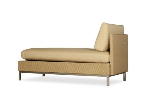Replacement Cushions for Lloyd Flanders Elements Wicker Armless Chaise