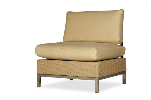 Replacement Cushions for Lloyd Flanders Elements Wicker Armless Lounge Chair