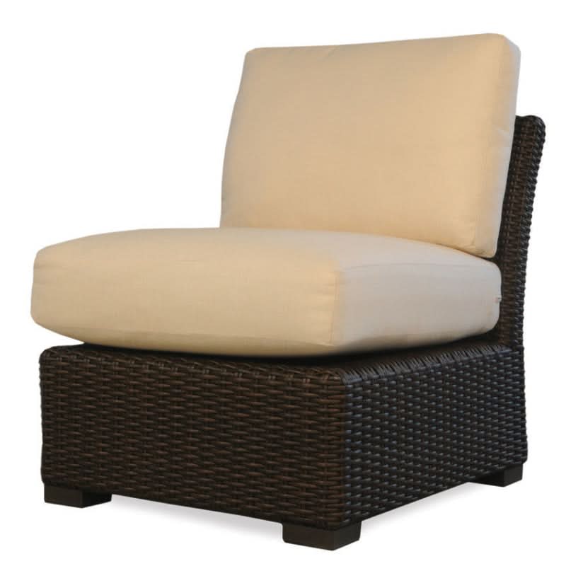 Lloyd Flanders Mesa Woven Vinyl Outdoor 6‑Person Sectional Set