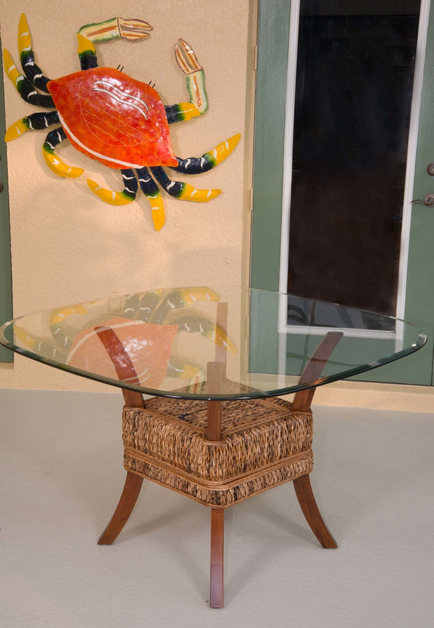 Alexander & Sheridan Belize Rattan Indoor Counter Table in Rustic