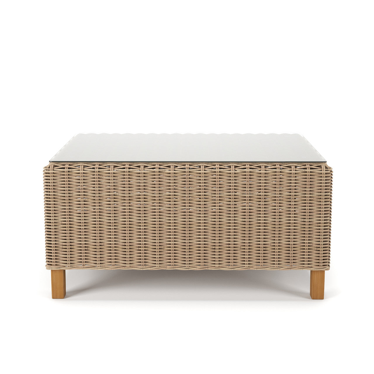 Forever Patio Carlisle Woven Wicker Outdoor Coffee Table