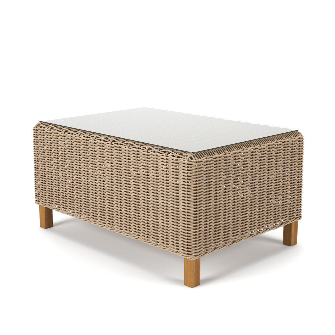 Forever Patio Carlisle Woven Wicker Outdoor Coffee Table