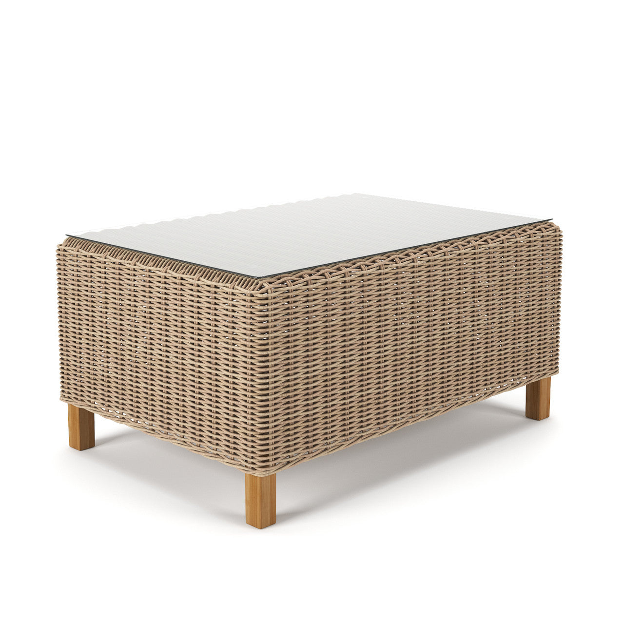 Forever Patio Carlisle Woven Wicker Outdoor Coffee Table