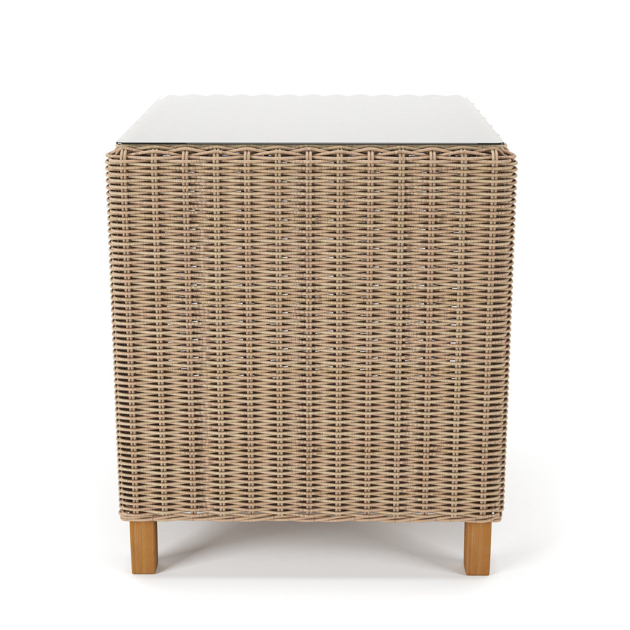 Forever Patio Carlisle Woven Wicker Outdoor End Table