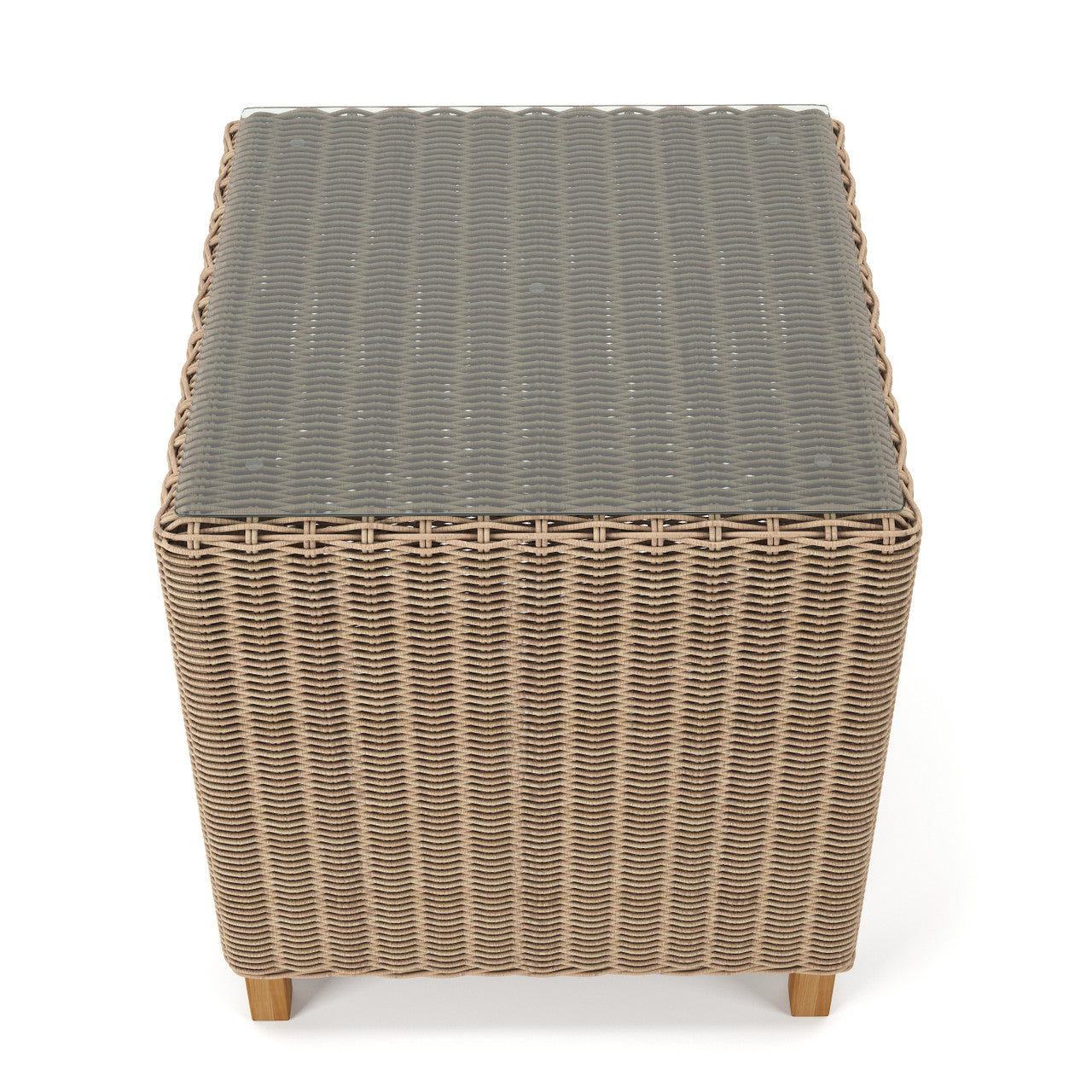 Forever Patio Carlisle Woven Wicker Outdoor End Table
