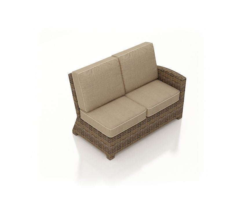 Forever Patio Cypress Wicker Sectional Right Arm Facing Loveseat