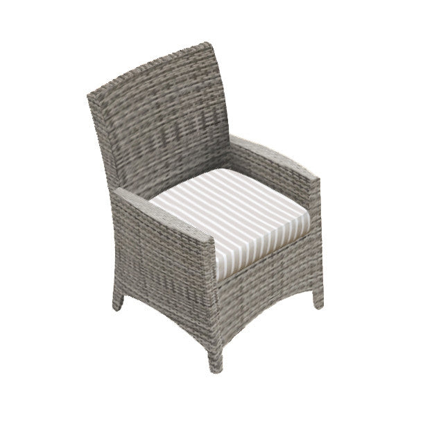 Forever Patio Universal Woven Dining Armchair - Premium Weave